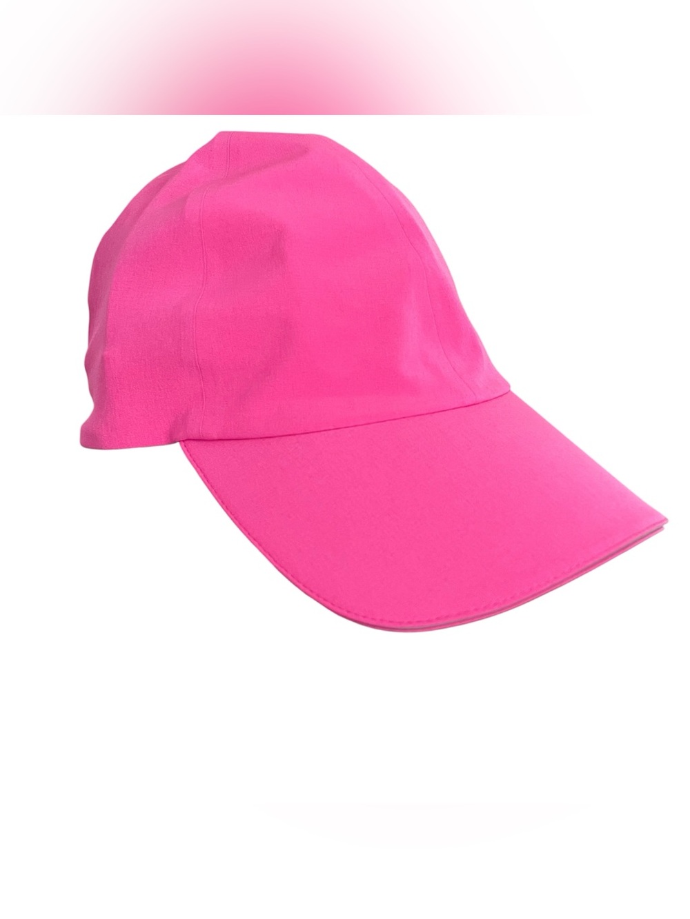 Lululemon Fast And Free Running Hat Vivid Pink Ponytail Women One Size Athletic